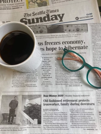 Seattle Times Money Makeover and CWM: Old-fashioned retirement protects Seattle ironworker