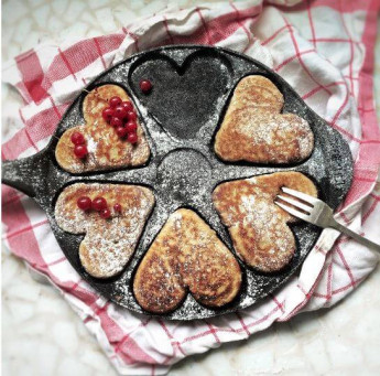 Heart Pancakes