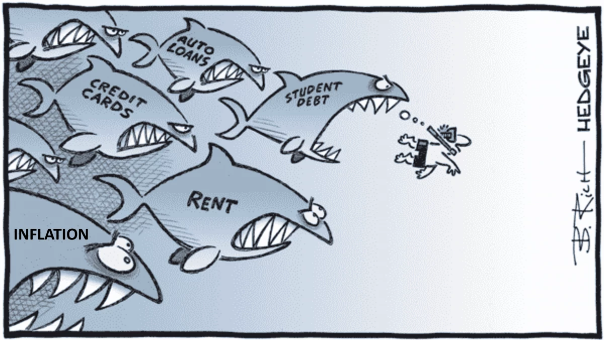 Hedgeye - Sharks and Swimmer