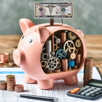 HSA Piggy Bank with Medical Dollar